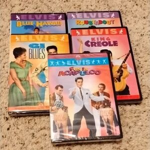 Elvis Bundle of classic DVDs new in package